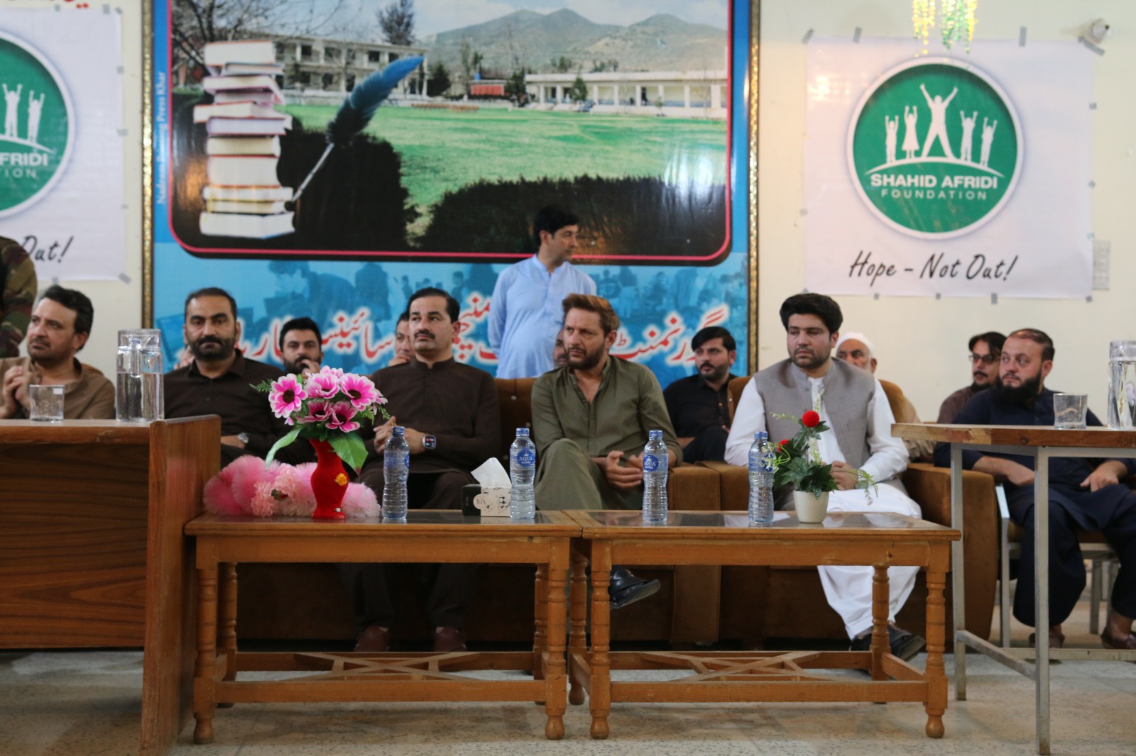 shahid-afridi-visits-bajaur-announces-aid-and-inaugurates-bs-computer-science-department