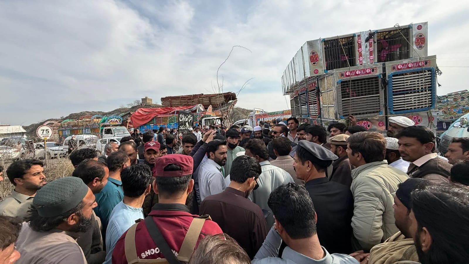 pti-sit-in-enters-fourth-day-kohatpindi-road-remains-closed