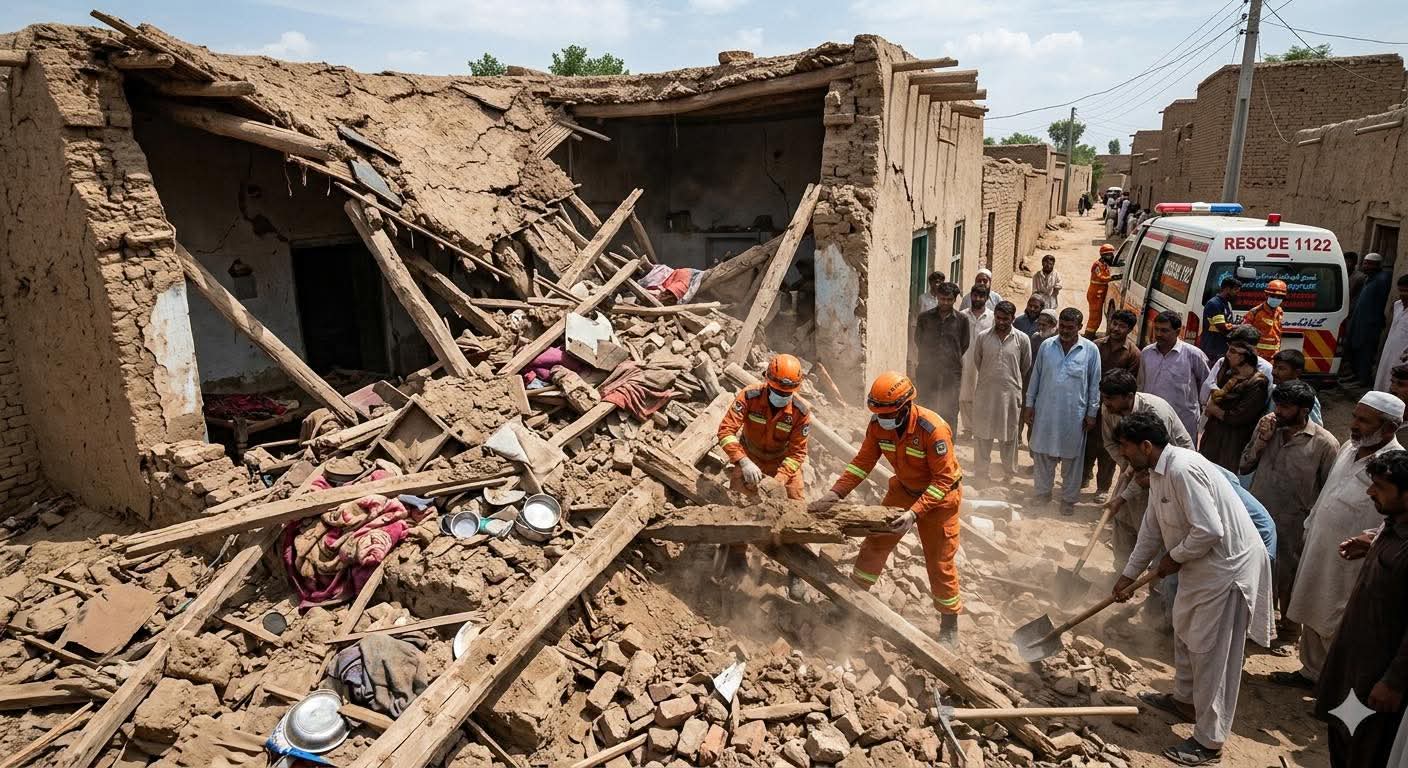 three-children-die-couple-injured-as-roof-collapses-in-charsadda-at-night