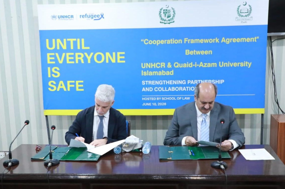until-everyone-is-safe-unhcr-qau-strengthen-ties-for-refugee-protection-and-learning