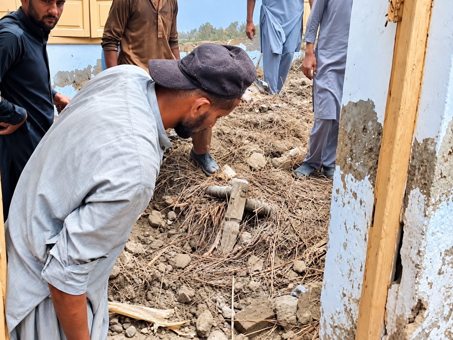 woman-killed-three-children-injured-as-roof-collapses-in-nowshera