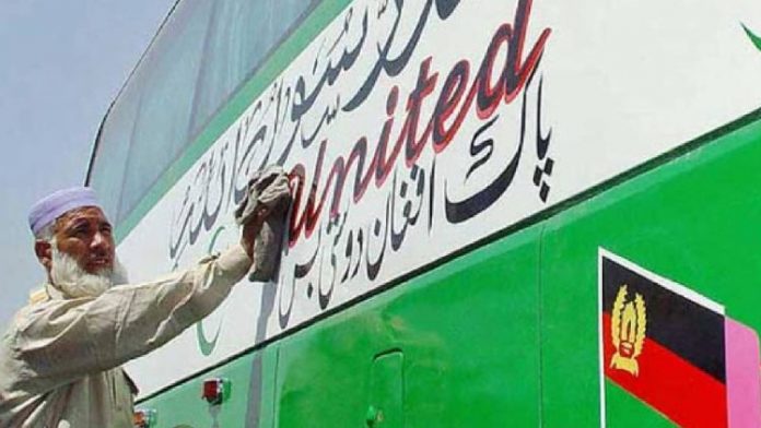 Pak-Afghan bus service to resume soon.