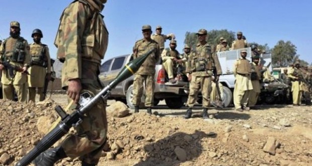 ISPR said that two militants were killed in security forces operation in Esham area of North Waziristan.