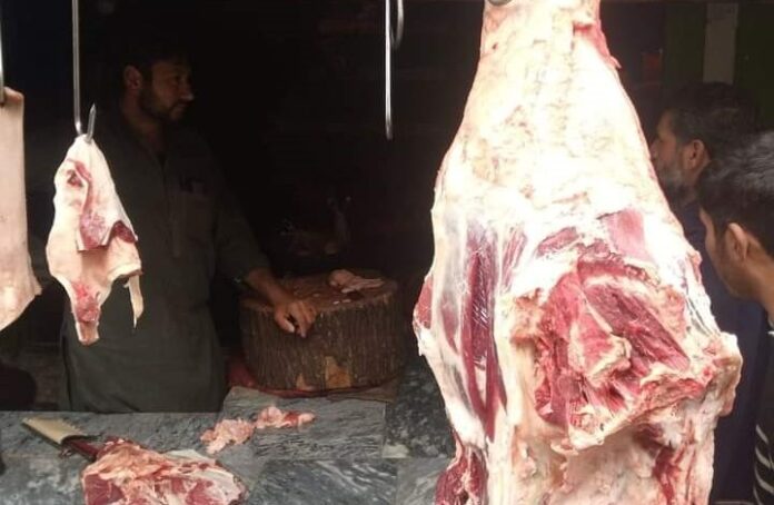 meat of dead animals sold