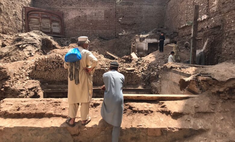 Peshawar Basement Unearths Speculation and Rumors Among Locals