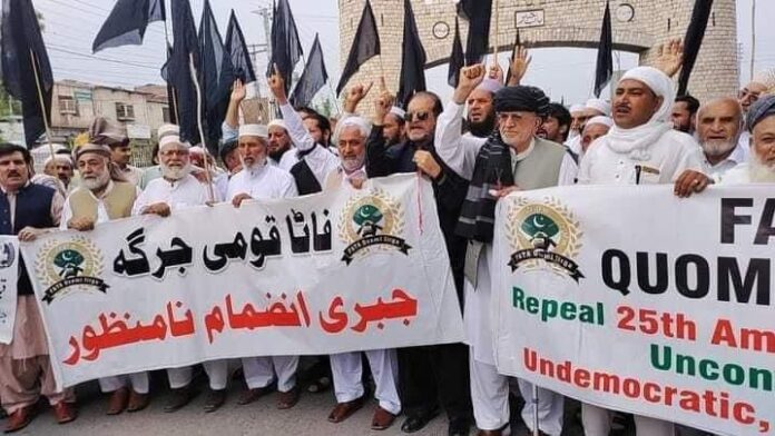 Anti-FATA-Merger Rally in Khyber