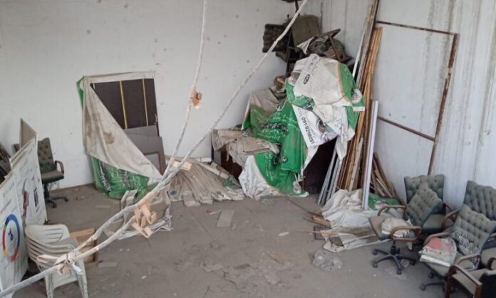 Neglected Legacy-Peshawar's Sole Squash Court Now a Junkyard